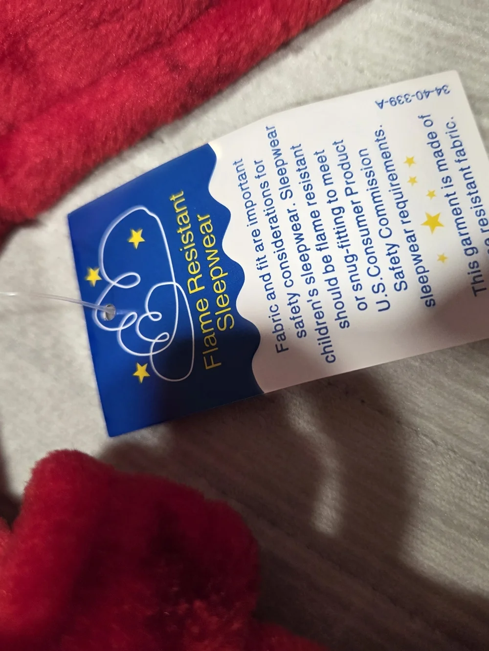 Girls' bathrobe with a coquette print